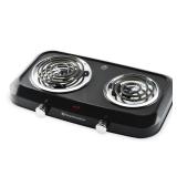 Toastmaster Double Coil Electric Countertop Burner
