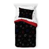 Jay Franco Among Us Twin Comforter Black