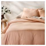 Casaluna Bamboo Duvet Set FullQueen Adobe Clay