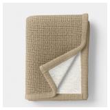 Threshold Chenille Knit Throw Blanket 60x50 Taupe