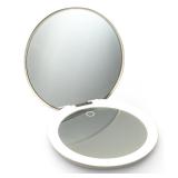 Ilios Lighting LED Compact Mirror 5-Inch Travel