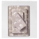Threshold 400 Thread Count Sheet Set King Khaki