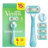 Gillette Venus Extra Smooth Razor 4 Refills