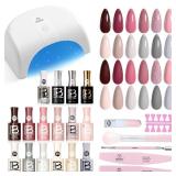 Beetles 12 Color Gel Nail Polish Starter Kit
