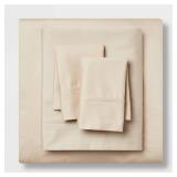 Threshold 400 Thread Count Sheet Set King Khaki