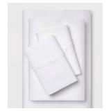 Threshold Performance Queen Sheet Set White 400TC