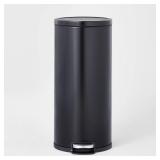 Brightroom 83279854 Step Trash Can 30L Black