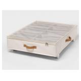 Underbed Storage With Wheels And Adjustable...