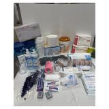 Mixed Lot Of Medical And First Aid Supplies