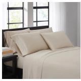 Kirkland Signature 680TC King Sheet Set Oatmeal