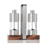AdHoc Menage Classic Salt Pepper Mill Set 6