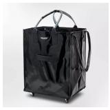 Hulken Rolling Tote Bag Large Black