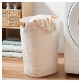 Coiled Rope Laundry Hamper