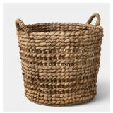 Water Hyacinth Tapered Basket Small