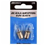 Dorcy 411662 Krypton Replacement Bulb 2pk
