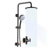 Bright Showers Rainfall Shower Head System Bronze