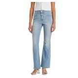 Levis 726 High Rise Flare Jeans Size 33 Regular