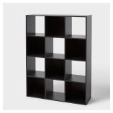 Brightroom 12-Cube Book Shelf 93209256 Black