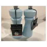 Cole and Mason Salt and Pepper Mill Set Light Blue