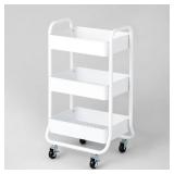 Brightroom 3-Tier Metal Utility Cart 31.3 Height