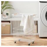 Wire Rolling Laundry Hamper