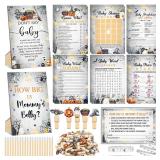 Funnymoom Airplane Theme Baby Shower Game Set
