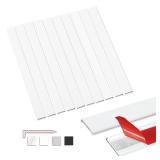 Tilingview Peel And Stick Tile Trim 10pk White