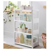 Brightroom 91536110 Rolling 3 Tier Shelf