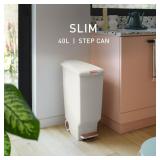 Simplehuman Slim Step Can 40L Kitchen Trash Can