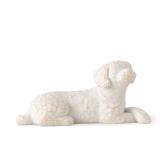 Willow Tree Love My Dog Lying Down Figure
