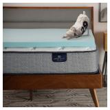 Serta ThermaGel 2-Inch Memory Foam Mattress Topper