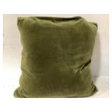 Threshold Green Velvet Toss Pillow 20 x 20 Inch
