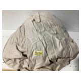 CRC T1774 Queen Cotton Jersey Fitted Sheet Beige