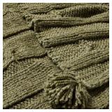 Hearth and Hand Reversible Cable Knit Throw 50x60