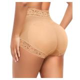 Derca Padded Butt Lifting Shapewear Briefs Large