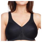 Glamorise 1265 MagicLift Front-Closure Bra 40D