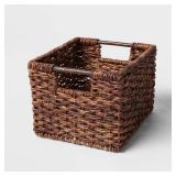 Brightroom 86383692 Woven Abaca Crate 11 Cube