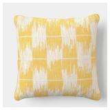 Threshold 18x18 Ikat Woven Throw Pillow 94566928