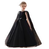 FGTWGS Girls Tulle Dress Black Size 4-5T