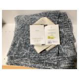 Threshold Chenille Throw Blanket Gray 50x60 Inches