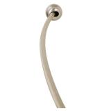 Zenna Home 72S2ALBNL Shower Rod 50-72 in.