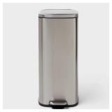 Brightroom 93087102 Soft Square Step Trash Can 30L