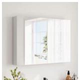 Wellfor HW-HWY-65244WH 36 Tri-View Medicine...