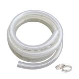 Junzhida 34 ID x 1 OD Braided PVC Tubing 10ft