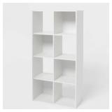 Brightroom 93209248 8-Cube Bookshelf White