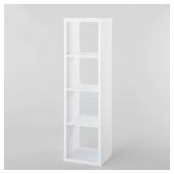 Brightroom 4 Cube Vertical Organizer White