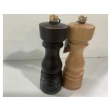 Cole and Mason Pepper Mill Set Wood