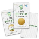 LYTQTUO Golf Theme Baby Shower Scratch Off Cards
