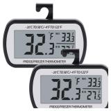 Aevete Digital Refrigerator Thermometer 2pk