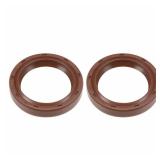Uxcell Fluorine Rubber Oil Seal 30x40x7mm 2pk